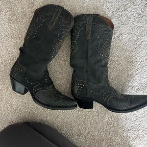 Black Western Cowboy Boots